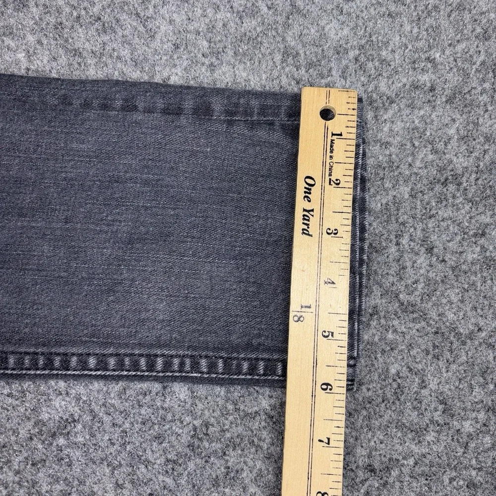Levi's 511 Slim Fit Jeans Mens 29x30 (Fits 27x27) Gray Denim Stretch Dark Wash